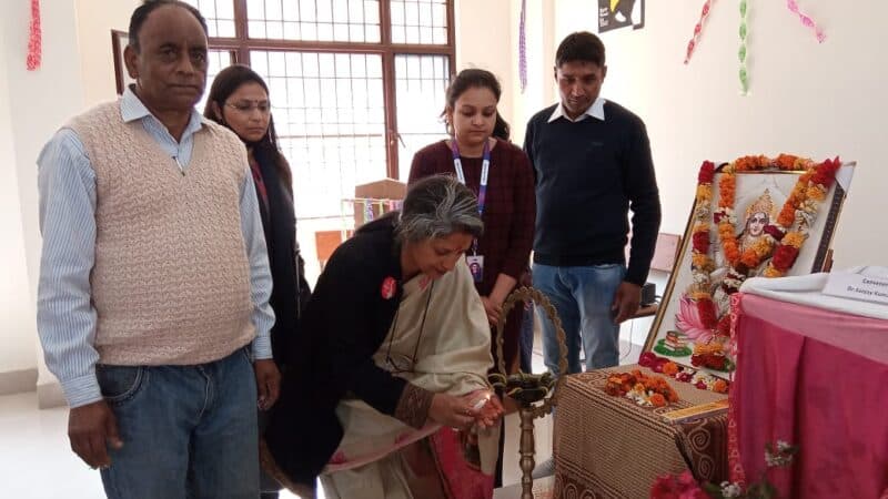 महाविद्यालय नरेंद्र्रनगर में महिला दिवस समारोह, शिक्षा हर बेटी महिला का अधिकार: डॉ० मधु