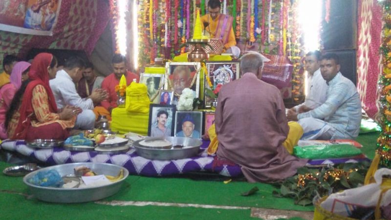 नरेंद्र नगर विधानसभा क्षेत्र के जयकोट में श्रीमद्भागवत कथा ज्ञान यज्ञ का शुभारंभ