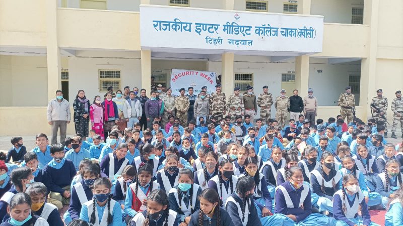 सुरक्षा सप्ताह के अंतर्गत चाका में शिविर का आयोजन