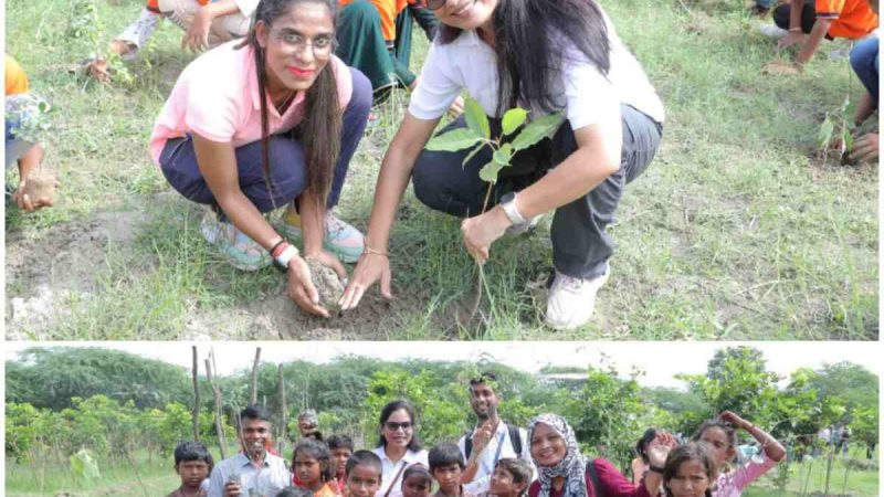 एक सतत ग्रह का समर्थन करने के लिए एचसीएल फाउंडेशन ने भारत भर में 47,000 से ज्यादा पौधे लगाए