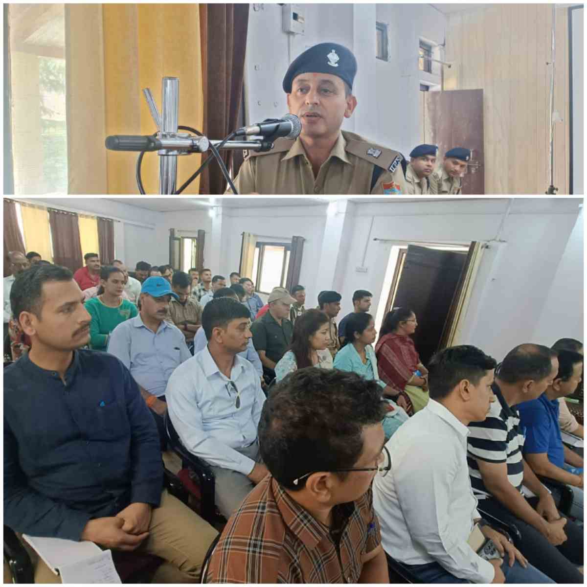 पुलिस लाइन चंबा में 205 पुलिस कार्मिकों ने लिया नई न्याय संहिता के संबंध में प्रशिक्षण