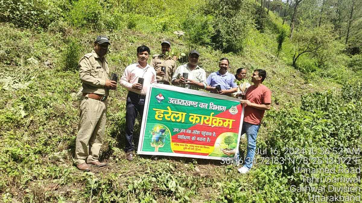 नगर पंचायत गजा चला रहा है वृहद वृक्षारोपण कार्यक्रम: 300 से अधिक पौधे लगाने का लक्ष्य