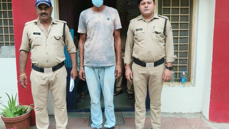 थाना नरेंद्रनगर पुलिस ने 03 वर्षों से फरार वारंटी को किया गिरफ्तार