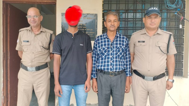 परिजनों ने डांटा, घर से भागा, पुलिस से टकराया, परिजनों से मिलवाया