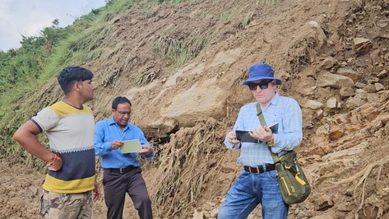 डीएम के निर्देश पर आपदाग्रस्त क्षेत्रों का भूगर्भीय निरीक्षण शुरू