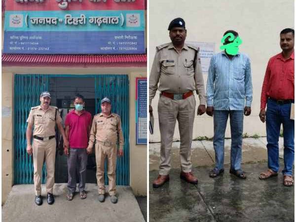 पुलिस ने गैर जमानती वारंट की तामील में दो अभियुक्तों को किया गिरफ्तार