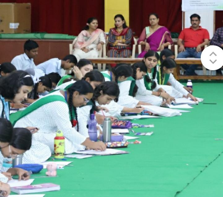 सतर्कता जागरूकता सप्ताह के तहत  भागीरथीपुरम में स्कूली छात्रों के लिए चित्रकला प्रतियोगिता आयोजित