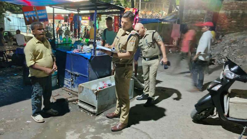 मुनि की रेती पुलिस का रात्रि अभियान: 6 वाहन सीज 51 चालान