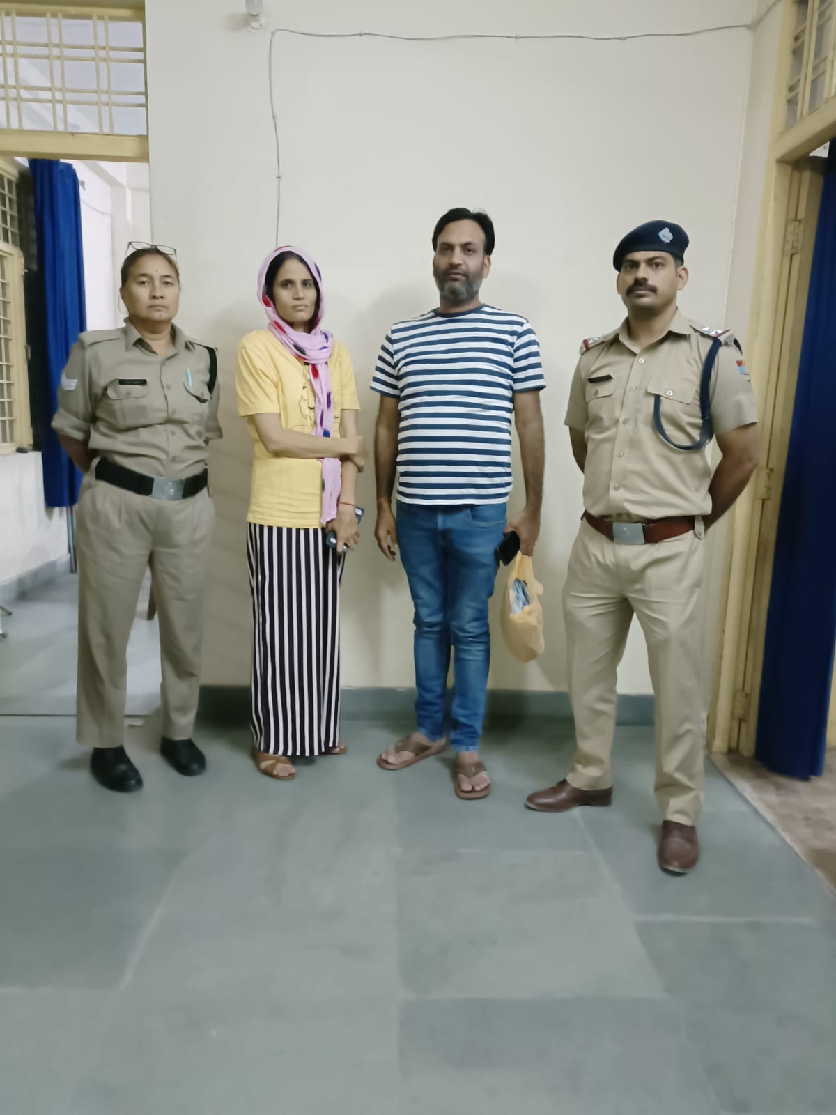 टिहरी पुलिस की तत्परता से महिला की जान बची, परिजनों ने जताया आभार