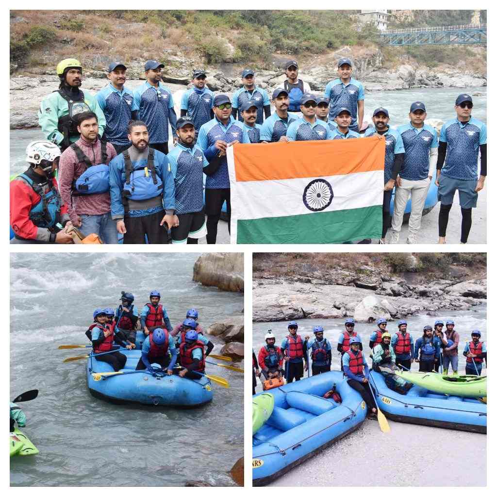 भारतीय वायु सेना का एडवेंचर अभियान गंगा नदी पर शुरू, पर्यटन और युवा प्रेरणा को मिलेगा बढ़ावा