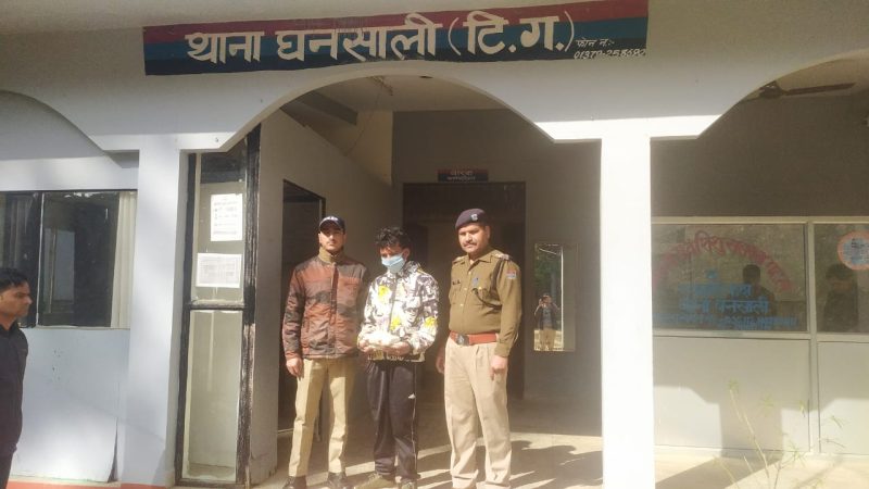 घनसाली में चोरी करते रंगे हाथ पकड़ा गया नेपाली मूल का युवक, पुलिस और ग्रामीणों की तत्परता से हुआ गिरफ्तार