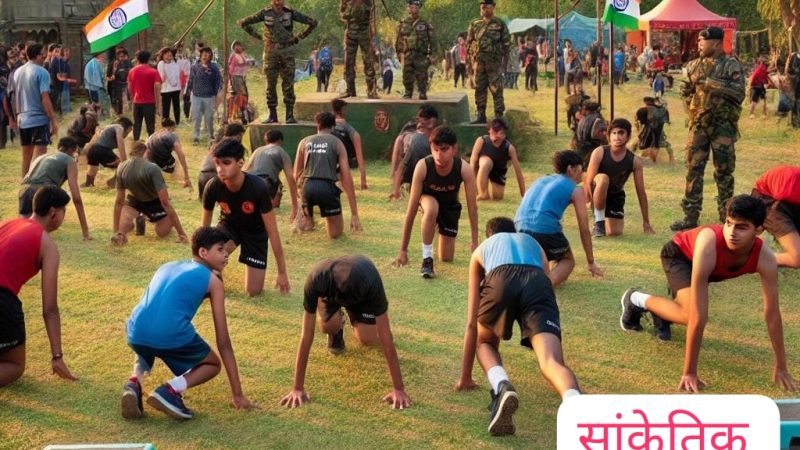 पूर्व सैनिकों और सैनिक विधवाओं के पुत्रों के लिए निशुल्क भर्ती पूर्व प्रशिक्षण