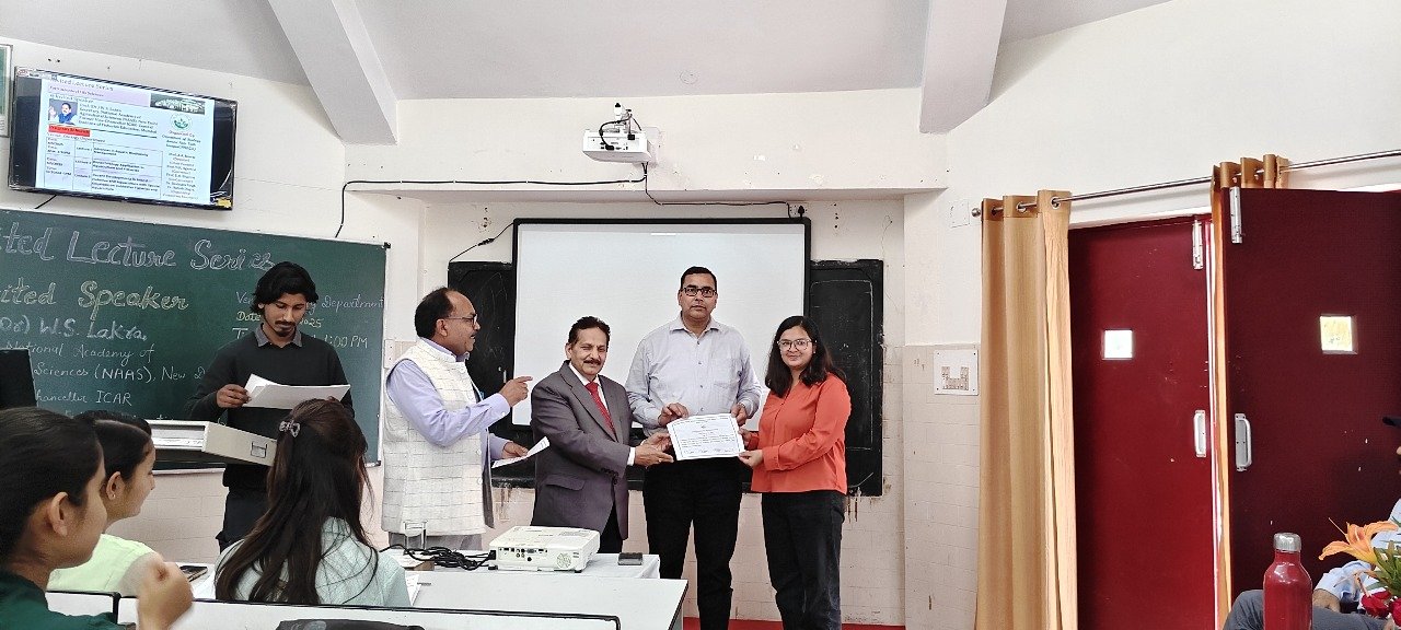 एसआरटी परिसर चंबा में दो दिवसीय व्याख्यान श्रृंखला संपन्न: वैज्ञानिक नवाचारों और उद्यमिता पर जोर
