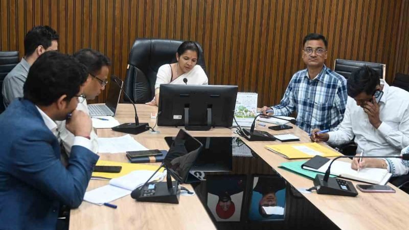 वन भूमि हस्तान्तरण संबंधी बैठक सम्पन्न