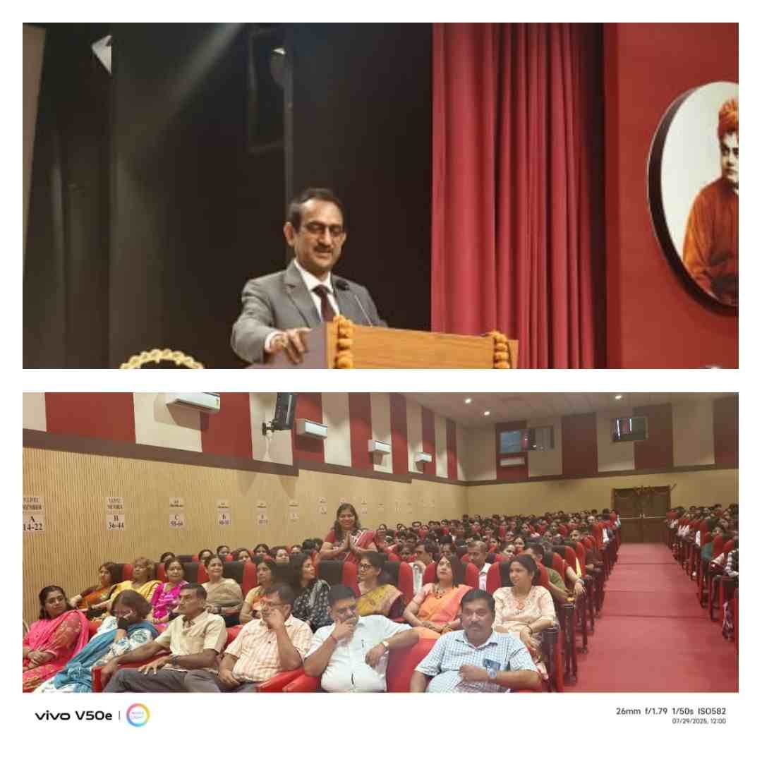 दीक्षारंभ कार्यक्रम में कुलपति का आह्वान– “संकल्प लें, लक्ष्य तय करें और अभी से तैयारी में जुट जाएं”
