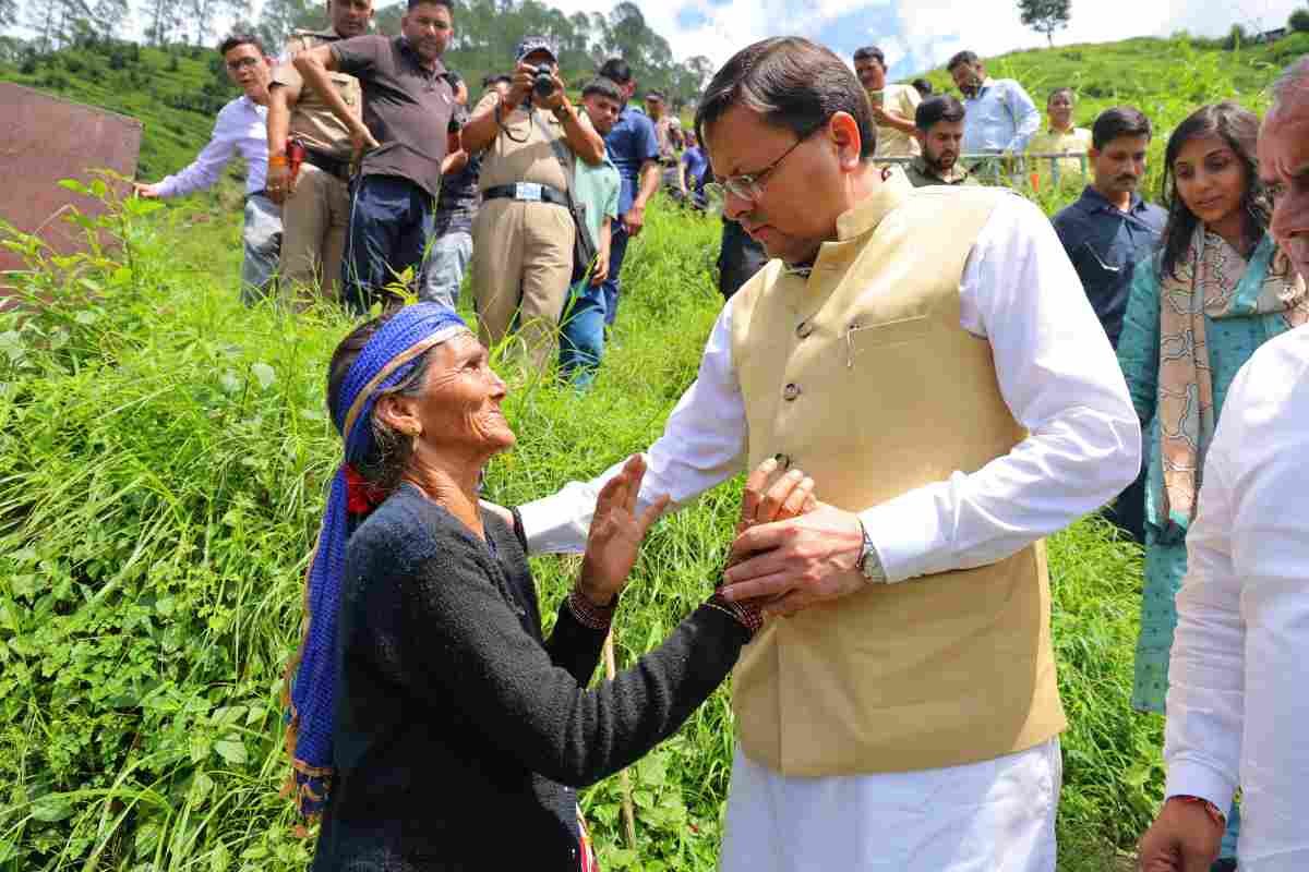 आपदा की घड़ी में मुख्यमंत्री धामी बने संबल, पीड़ितों को मिली राहत व आश्वासन