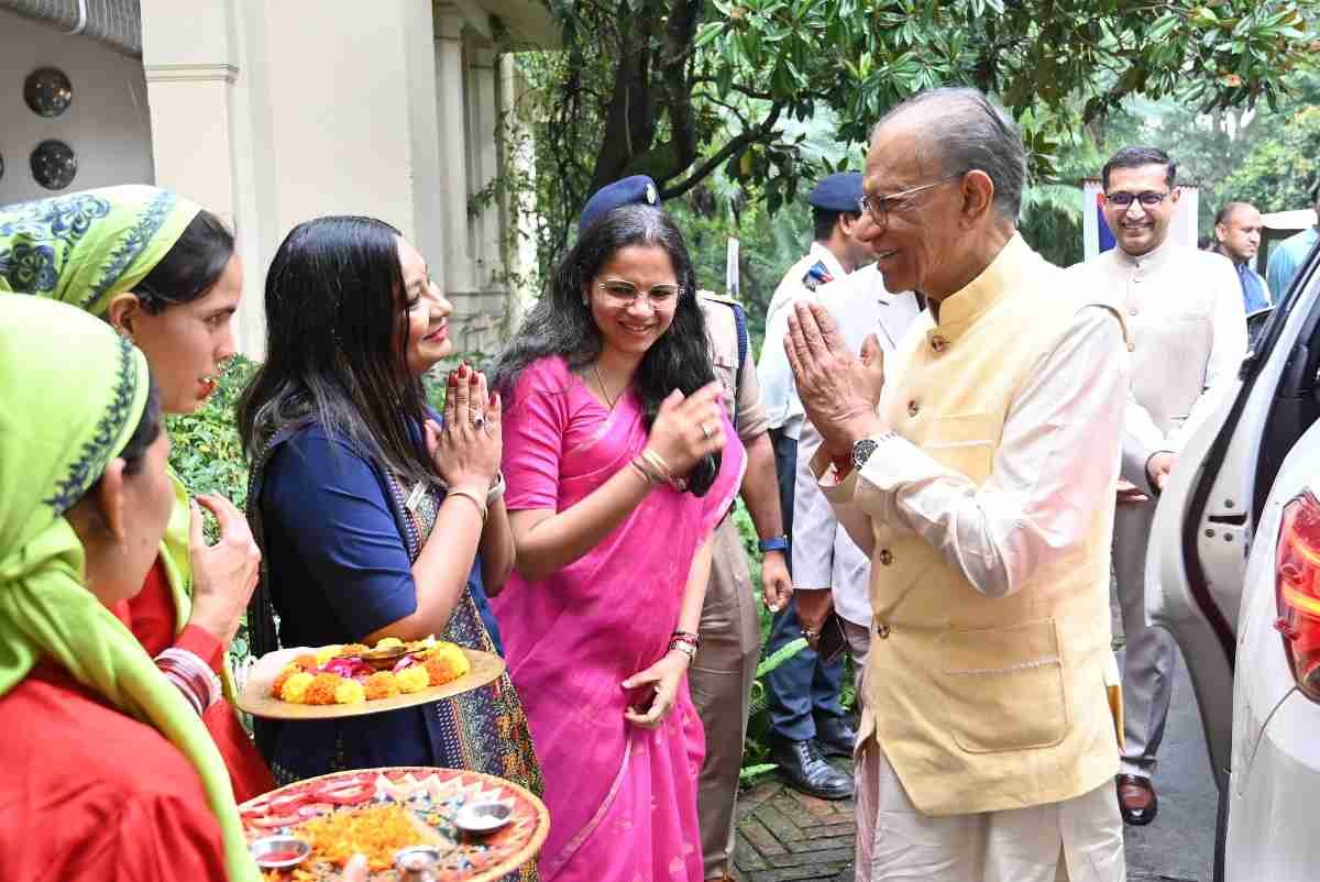 नरेंद्रनगर में मॉरीशस के प्रधानमंत्री डॉ. नवीनचंद्र रामगुलाम का भव्य स्वागत