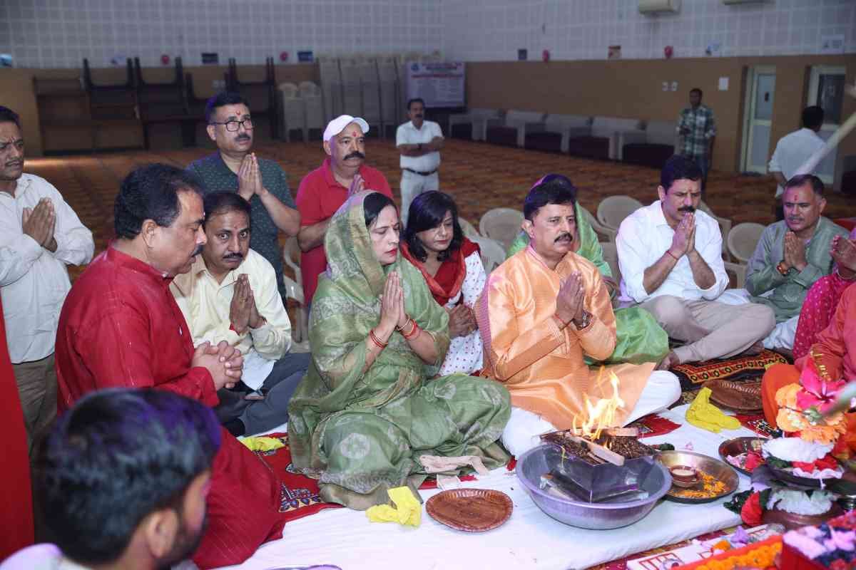 टीएचडीसीआईएल टिहरी में नवरात्रि महोत्सव का आगाज़