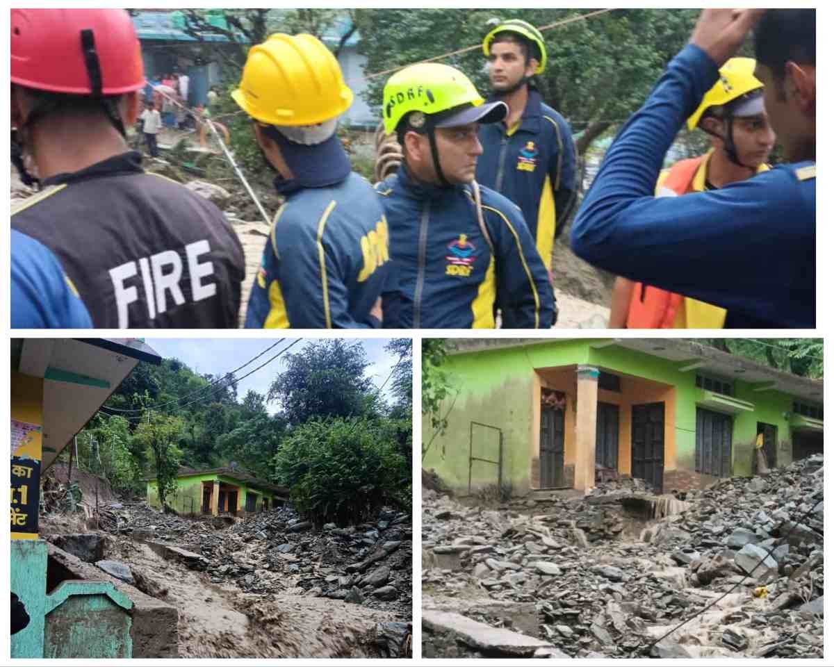 उत्तरकाशी: अतिवृष्टि से नौगांव क्षेत्र प्रभावित, SDRF का रेस्क्यू ऑपरेशन जारी