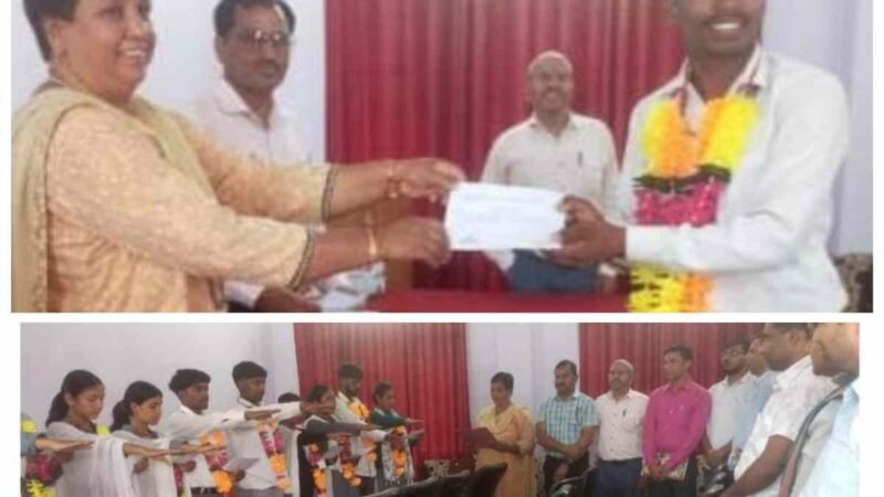 राजकीय महाविद्यालय जखोली में निर्विरोध छात्र संघ का शपथ ग्रहण