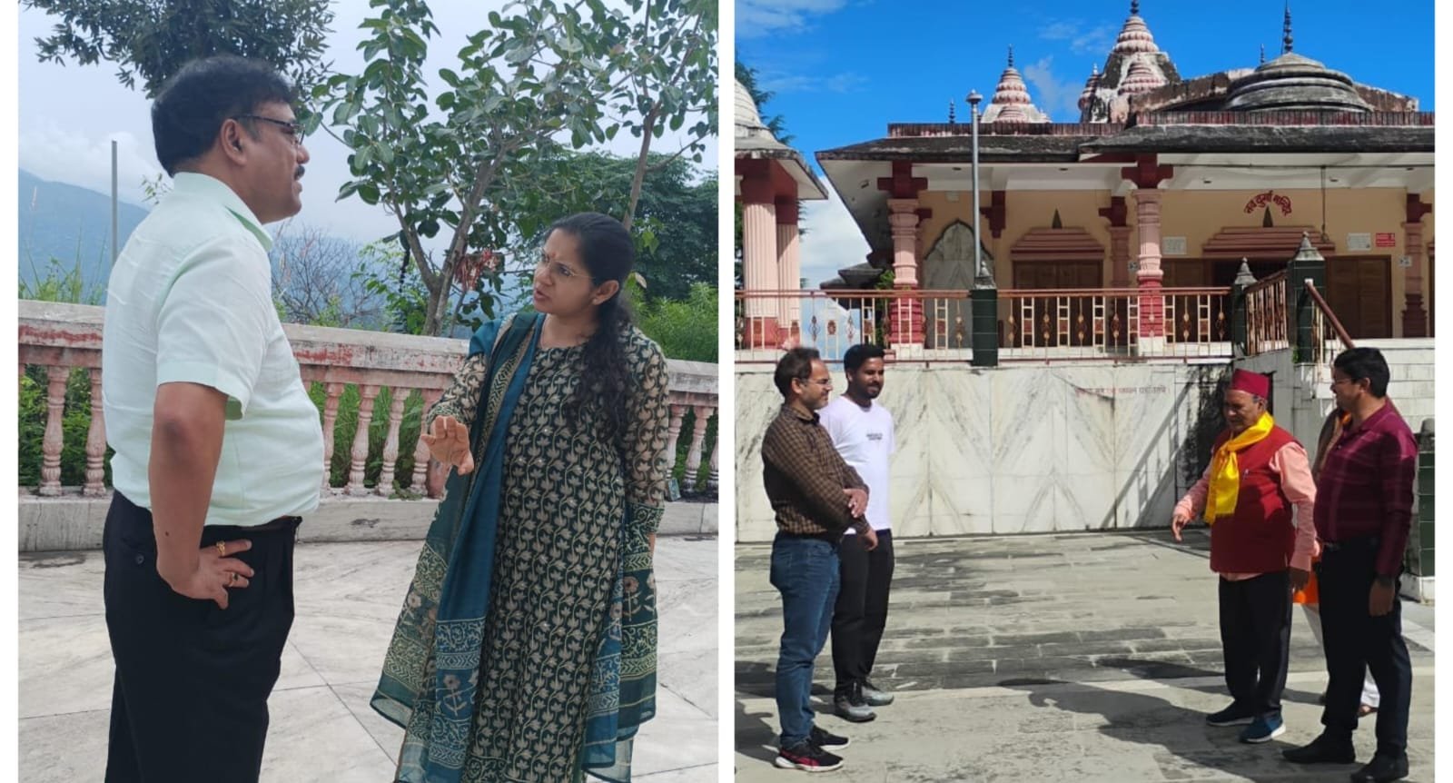 नवदुर्गा मंदिर का होगा कायाकल्प: मरम्मत और सौंदर्यीकरण कार्यों को डीएम की हरी झंडी