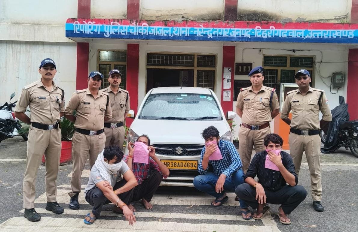 नशे में हुड़दंग मचाते वाहन चालक पर पुलिस की कार्रवाई, चालक गिरफ्तार, वाहन सीज