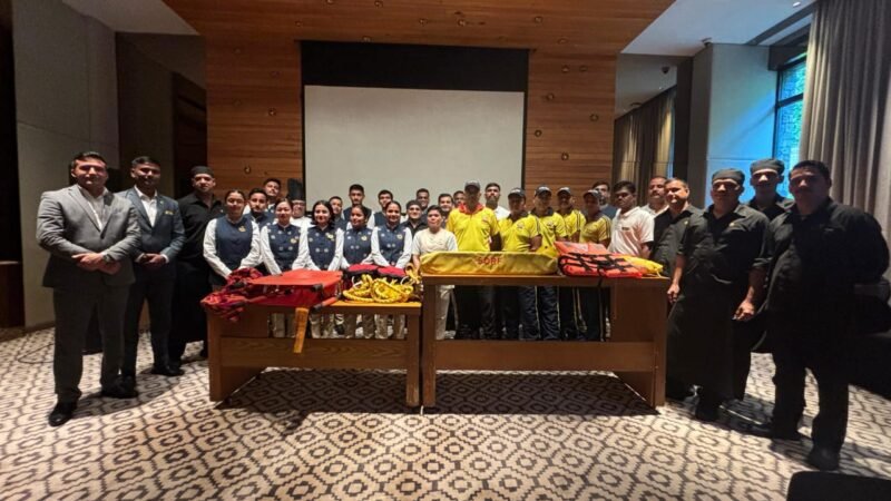 ताज होटल सिंहटाली, ऋषिकेश में एसडीआरएफ ने दिया आपदा प्रबंधन प्रशिक्षण