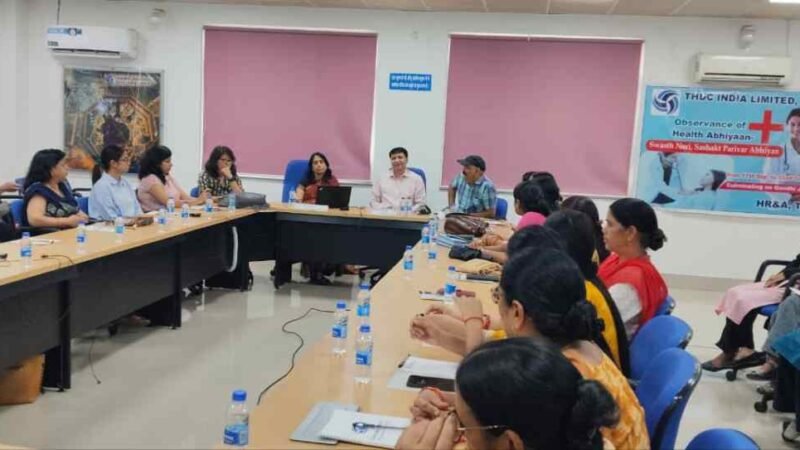 टीएचडीसी इंडिया लिमिटेड, टिहरी में “स्वस्थ नारी, सशक्त परिवार” अभियान के तहत कार्यशाला एवं हेल्थ कैम्प आयोजित