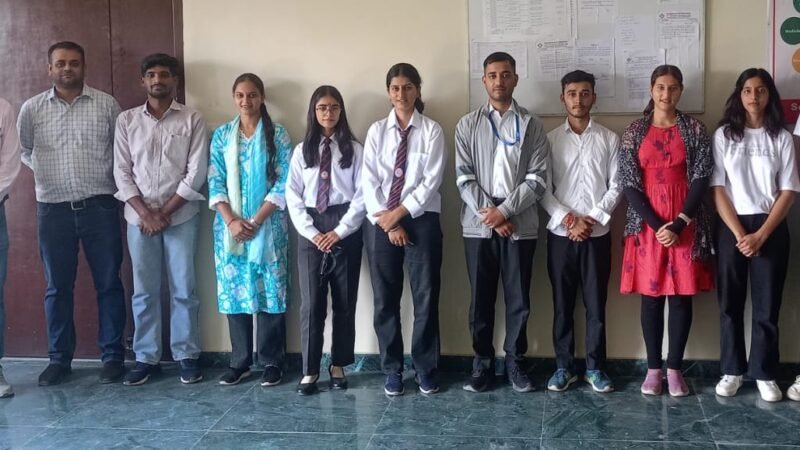 वीर शहीद केसरी चंद राजकीय स्नातकोत्तर महाविद्यालय डाकपत्थर में रसायन विज्ञान विभागीय परिषद का गठन