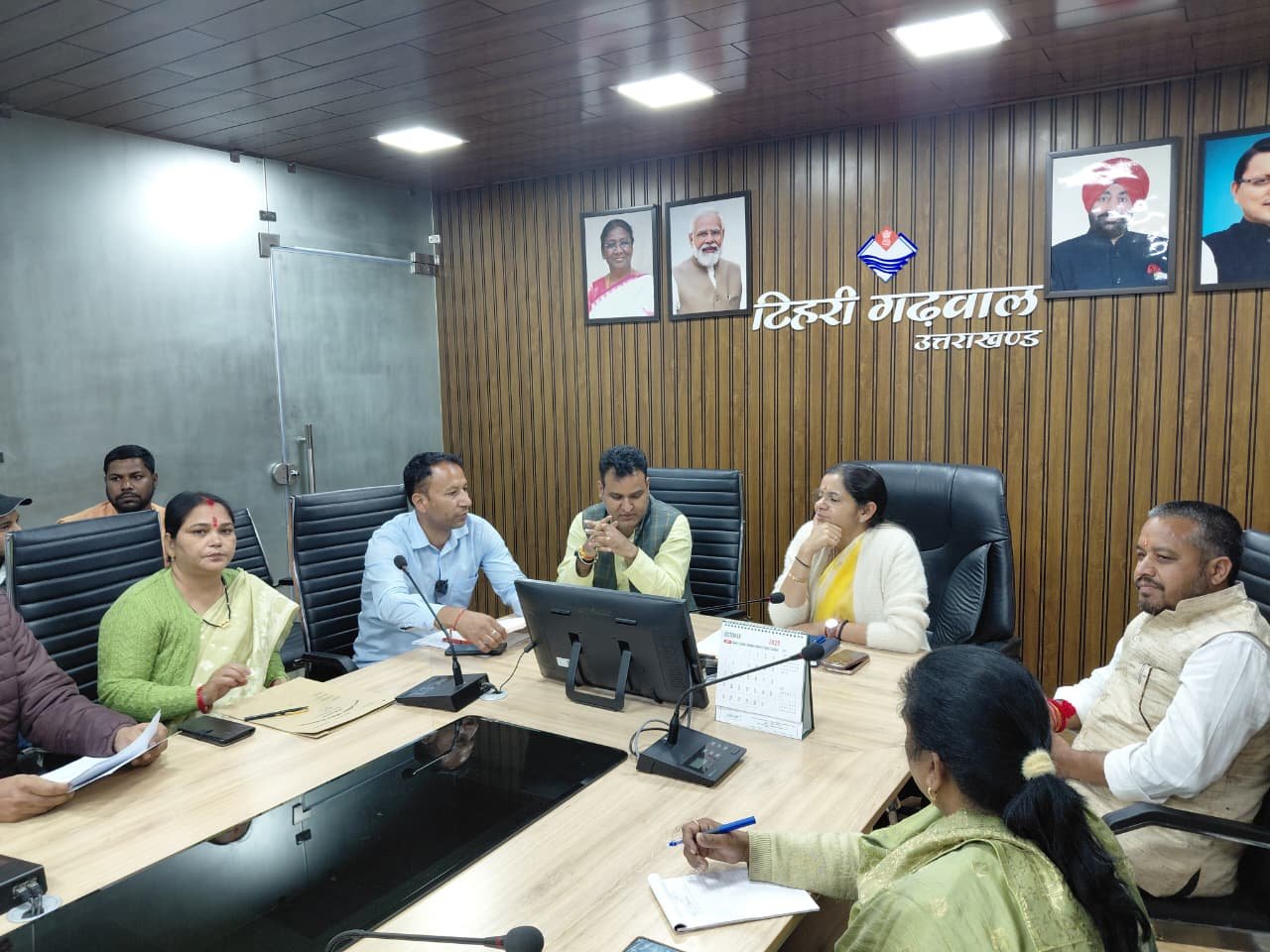 देवप्रयाग विधानसभा क्षेत्र की समस्याओं को लेकर डीएम टिहरी की अध्यक्षता में बैठक सम्पन्न